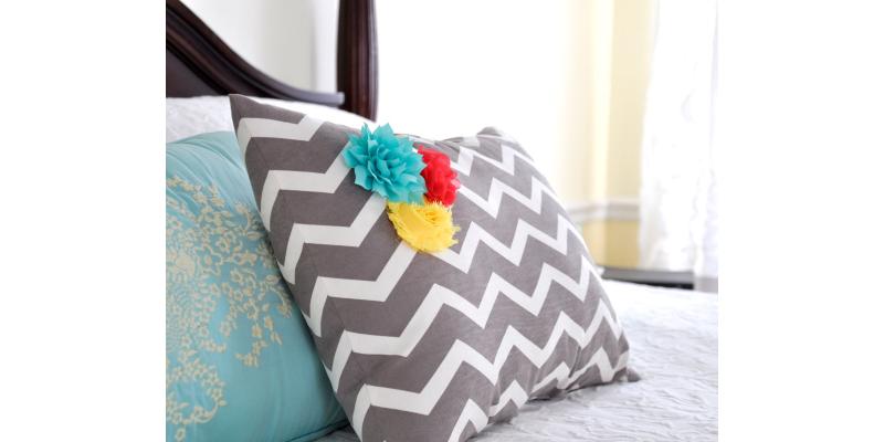 Flowers-Pillow-Side