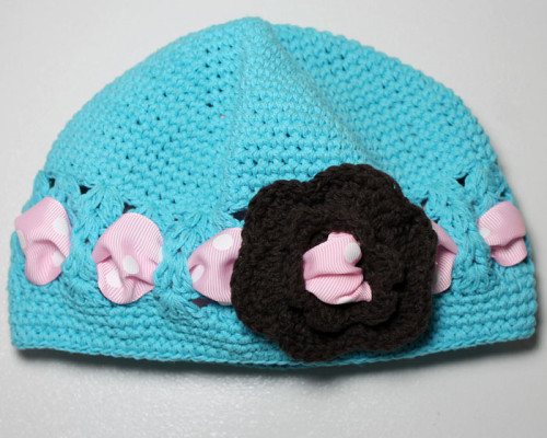 chrochet-flower-hat-two