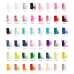 Tulle Digital Color Chart