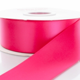 Shocking Pink Double Faced Satin Ribbon 175