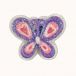 Purple Butterfly Flatback Resin Embellishment