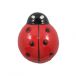 Red Ladybug Flatback Resin Embellishment