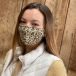 Adult Fitted Printed Cotton Cloth Face Mask w/ Filter Pocket
