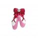 Pink Ballet Shoe Flatback Resin Embellishment