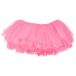 Big Girls Tutu 10-Layer Short Ballet (4T - 9) Bubblegum Pink