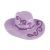 Lavender Cowgirl Hat Flatback Resin Embellishment