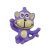 Purple Monkey Flatback Resin Embellishment