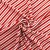 Red Candy Stripes Bullet Fabric