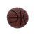 Brown Basketball Flatback Resin Embellishment