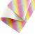 Ombre Stripe Fine Glitter Canvas Sheet Diagonal Pastel