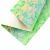 Green on Soft Ombre Tie-Dye Glitter Canvas Sheet