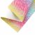 Zebra Glitter Fabric Sheet - Pastel Rainbow Ombre