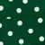 Forest Green w/ White Dots Grosgrain Ribbon HBC