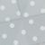 Grey w/ White Dots Grosgrain Ribbon HBC