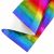 High Gloss Mirror Jelly Felt Sheets Ombre Holographic Bright Rainbow