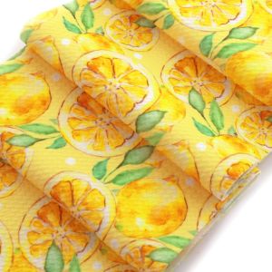 Summer Lemons Bullet Fabric
