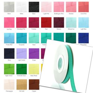 Length 3 Dazzle Glitter Grosgrain Ribbon 33 Colors Available Choose Color