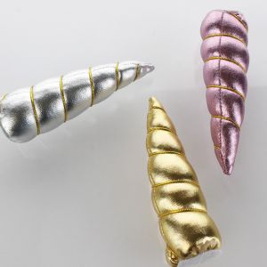 4 Color & Embellishment Variations Floral and Embellished Glitter Hard Headbands 5 Unicorn Horn Jeweled